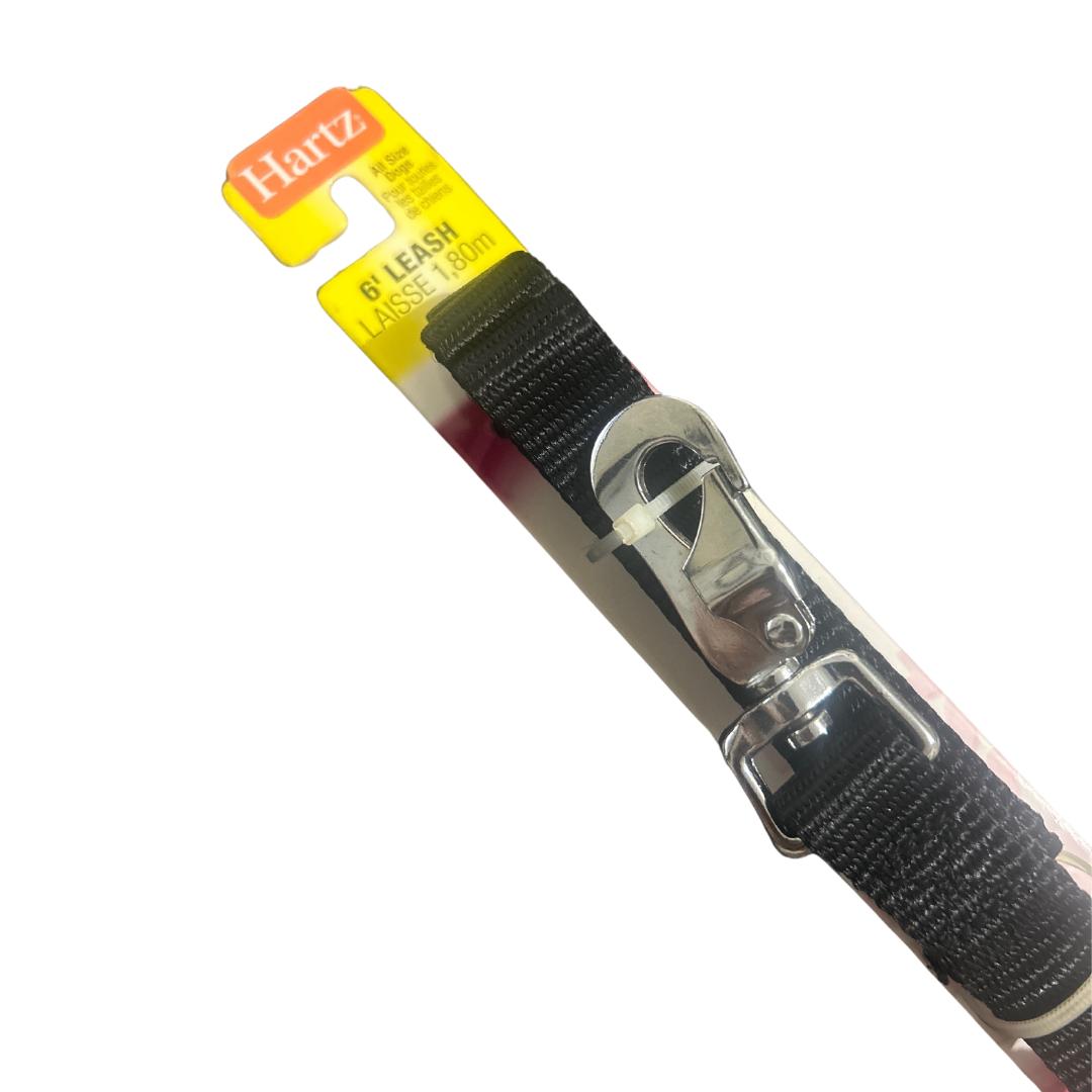 Black Heart Dog Leash