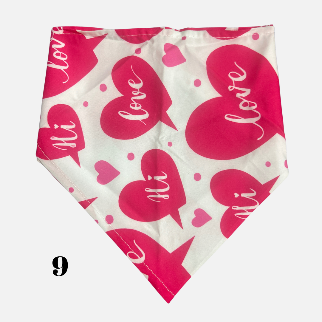 Valentine's Bandanas Collection
