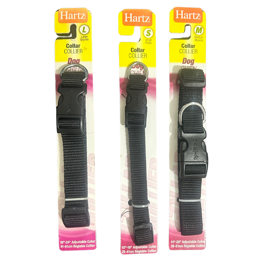 Black Heart Dog Collar